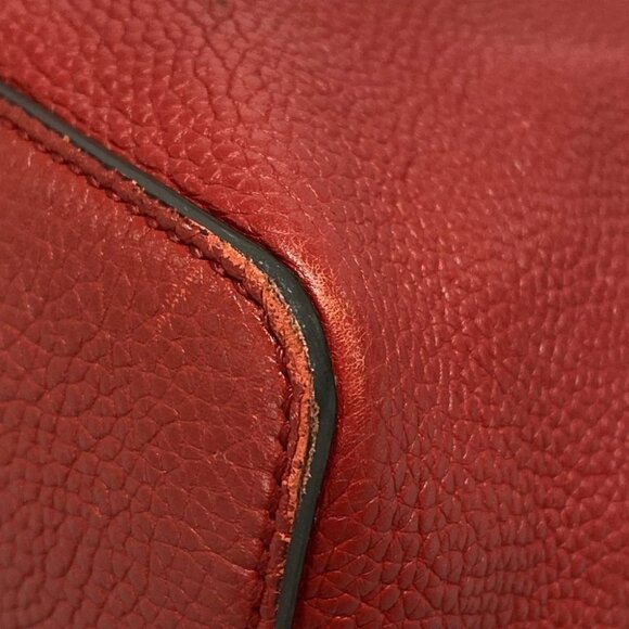GUCCI Soho Red Leather - Handbag - Picture 10 of 16